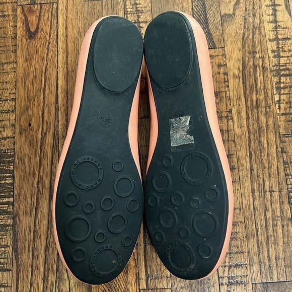 Marc by Marc Jacobs flats peach and orange leather size 37.5 or 6.5 to 7 - Picture 7 of 10
